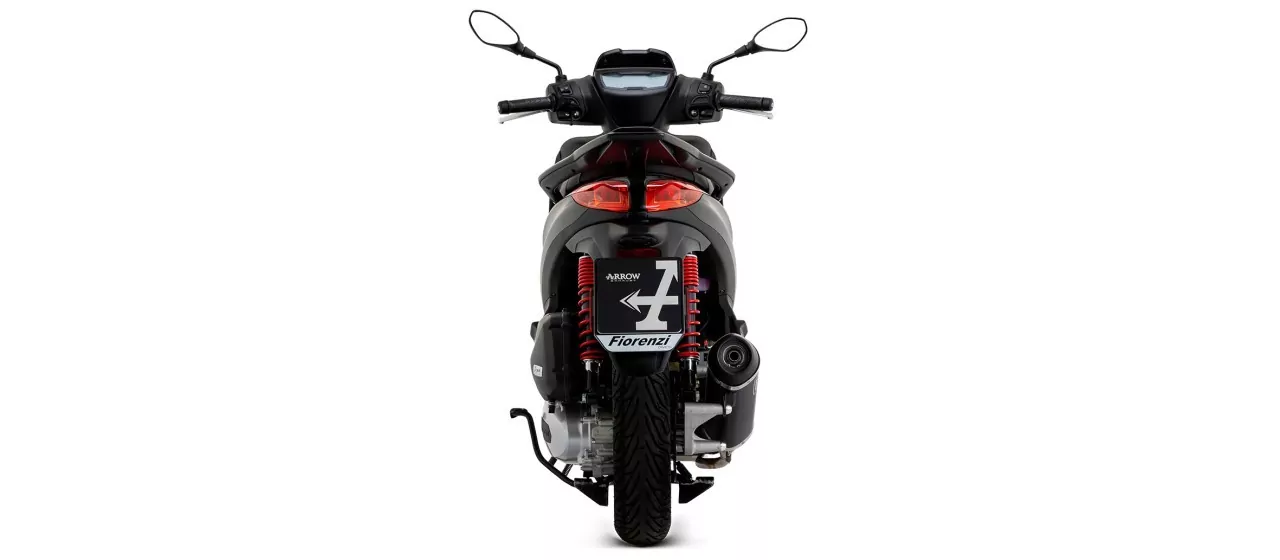 Arrow Urban Aluminium Schwarz Piaggio Medley 125-150 S ABS 20-23