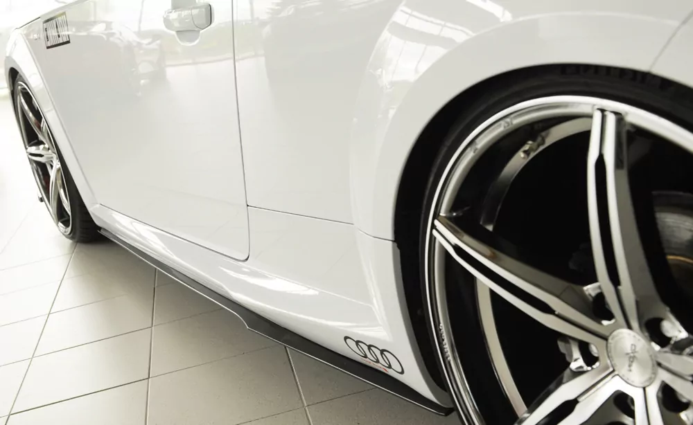 Rieger Seitenschwelleransatz für Audi TT RS (8J/8J1-FV/8S) | Roadster 05.16-08.18 (bis Facelift) nur für S-Line-Schweller auch TTS / TT-RS