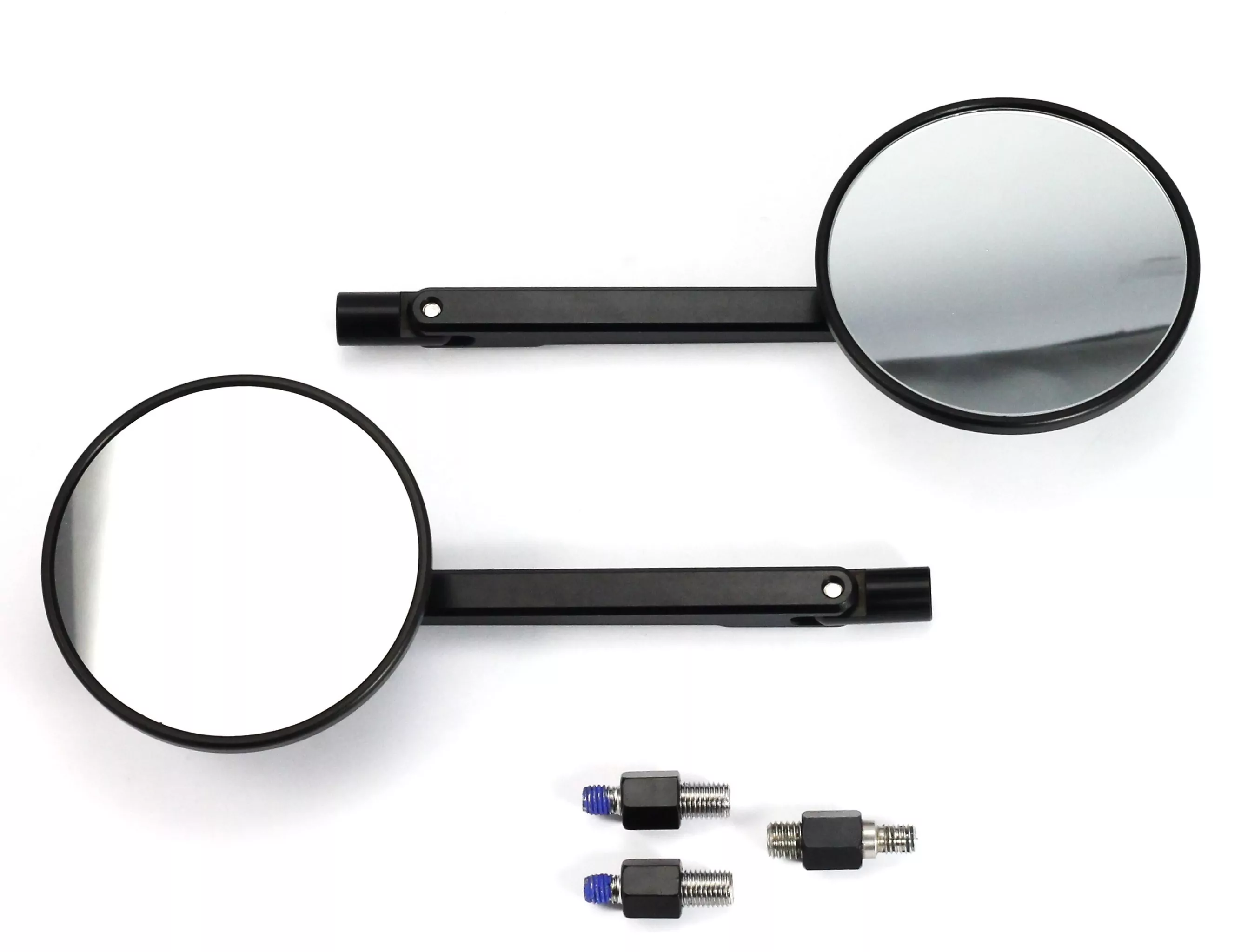 MG Biketec Spiegel Set für M10 x 1,5 mm Gewinde für BMW F 650 GS ab 2008