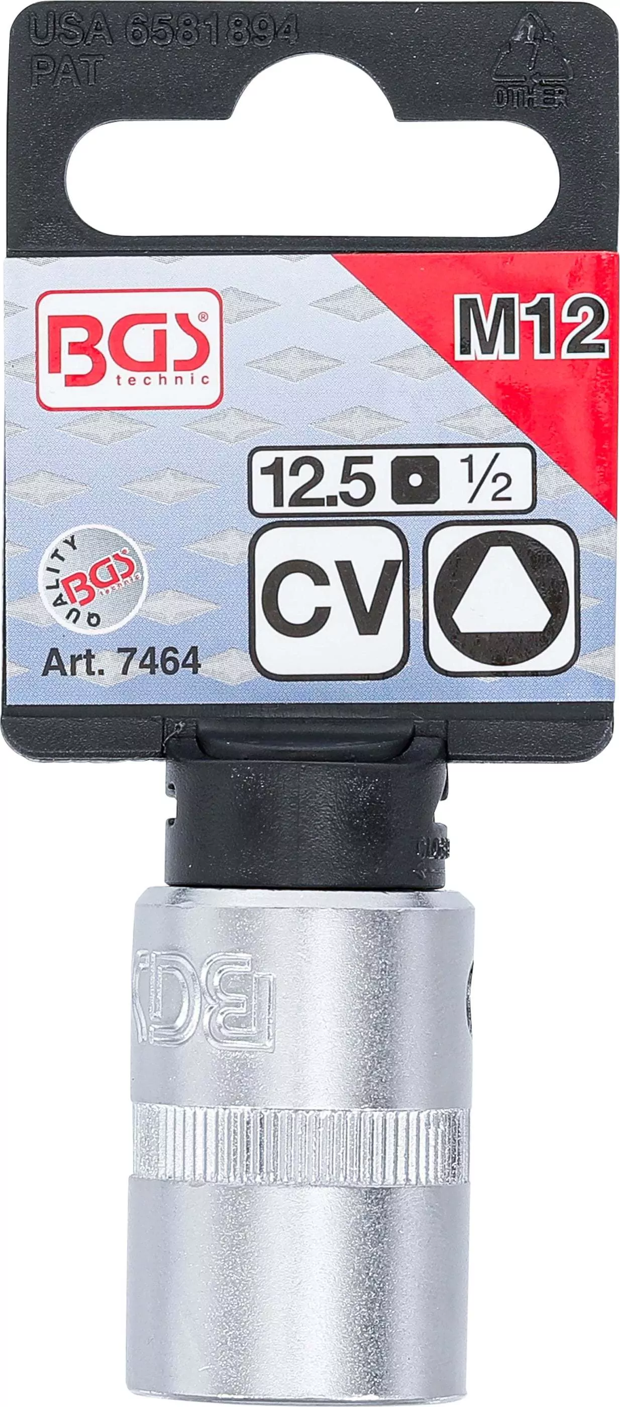 Dreikant-Einsatz | M12 (16,5 mm)