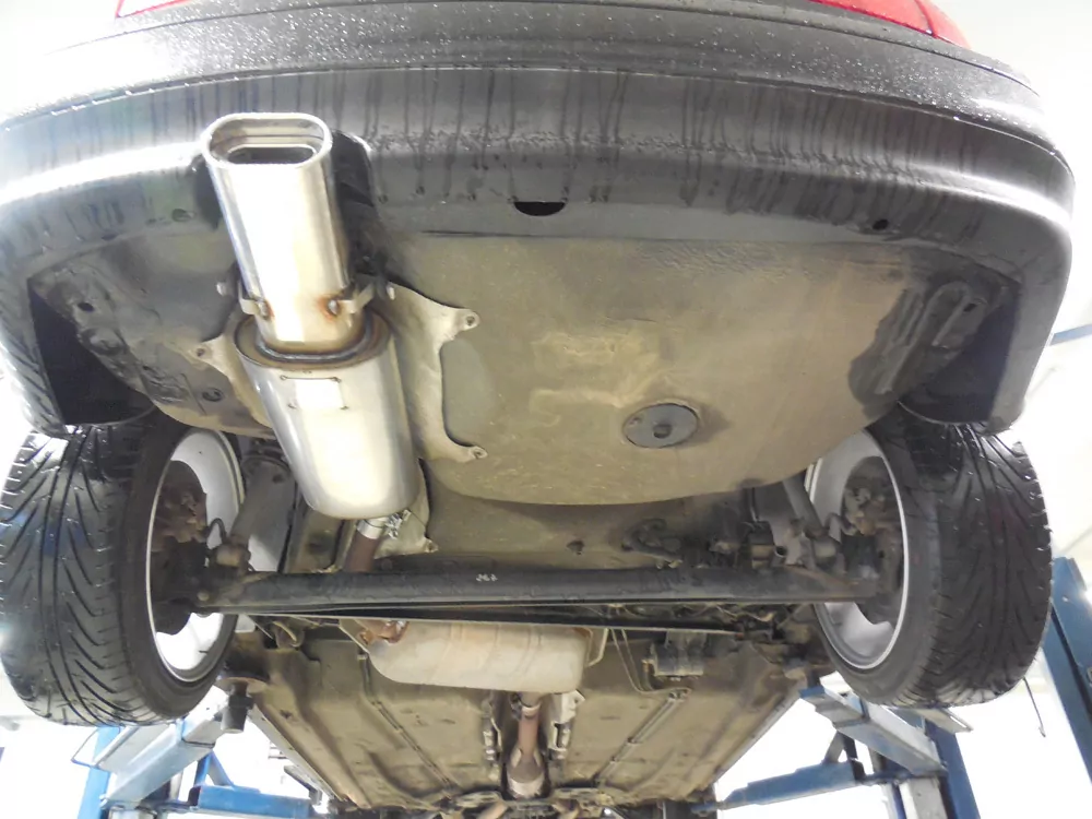 Audi 80/90 - Typ 89, B3 Limousine/ Coupe/ 80 B4 - Cabrio  Endschalldämpfer - 135x80 Typ 53