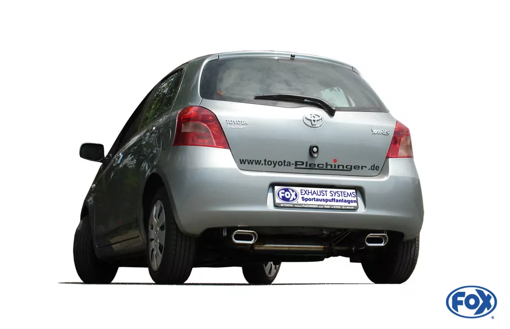 Toyota Yaris XP9F  Endschalldämpfer quer Ausgang rechts/links - 150x70 Typ 53 rechts/links