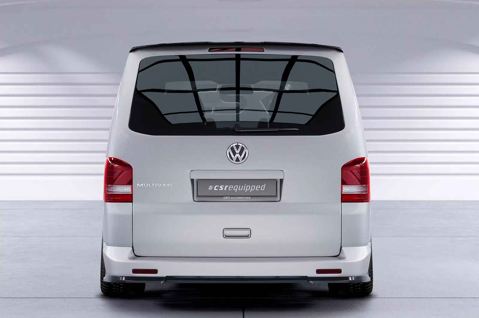 Heckflügel mit ABE für VW T5 HF808 Strukturiert (schwarz matt)