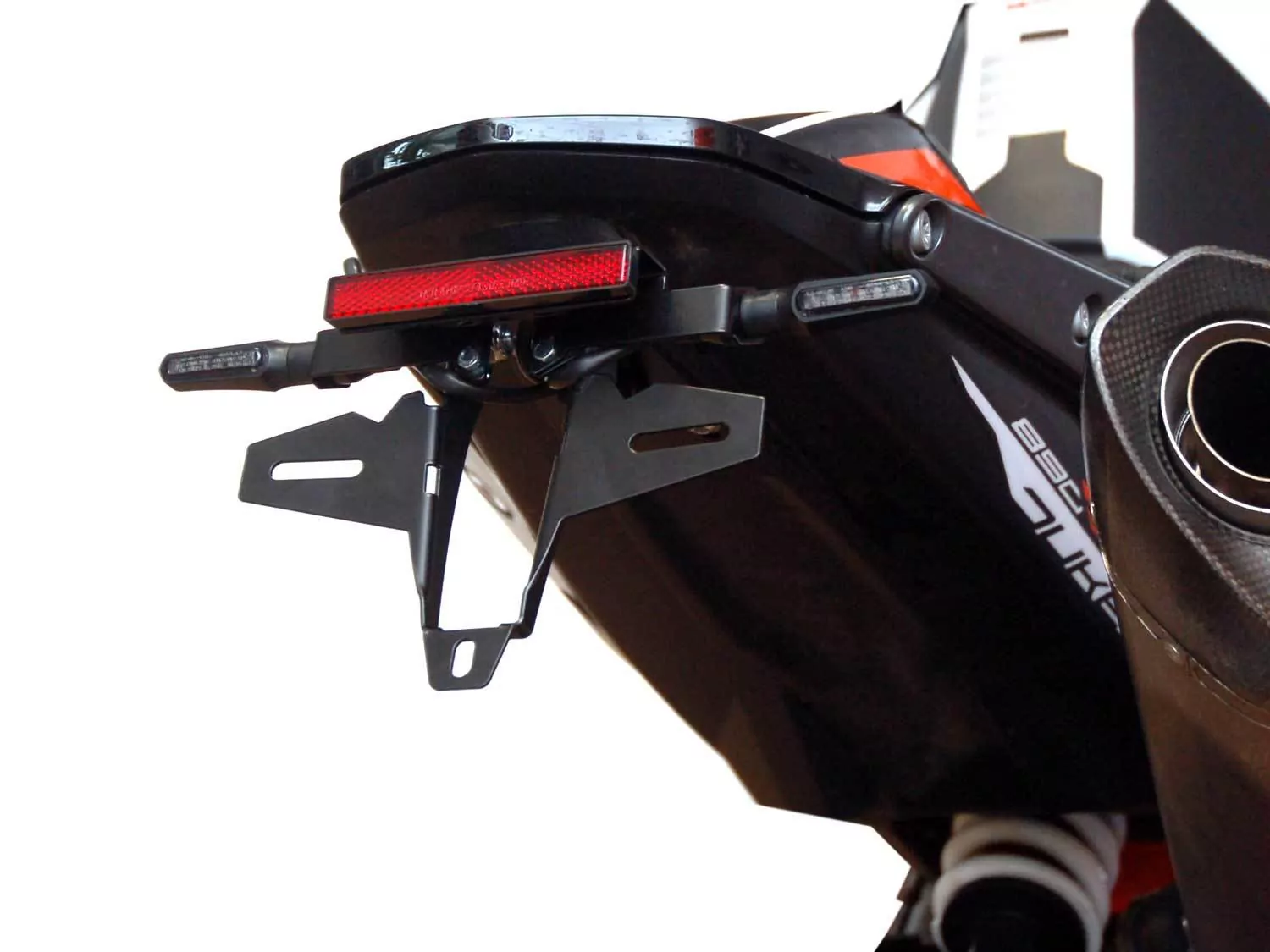 Kennzeichenhalter IQ5RB für KTM Duke 790 | 890 (2018-2022) Rücklicht-Blinker