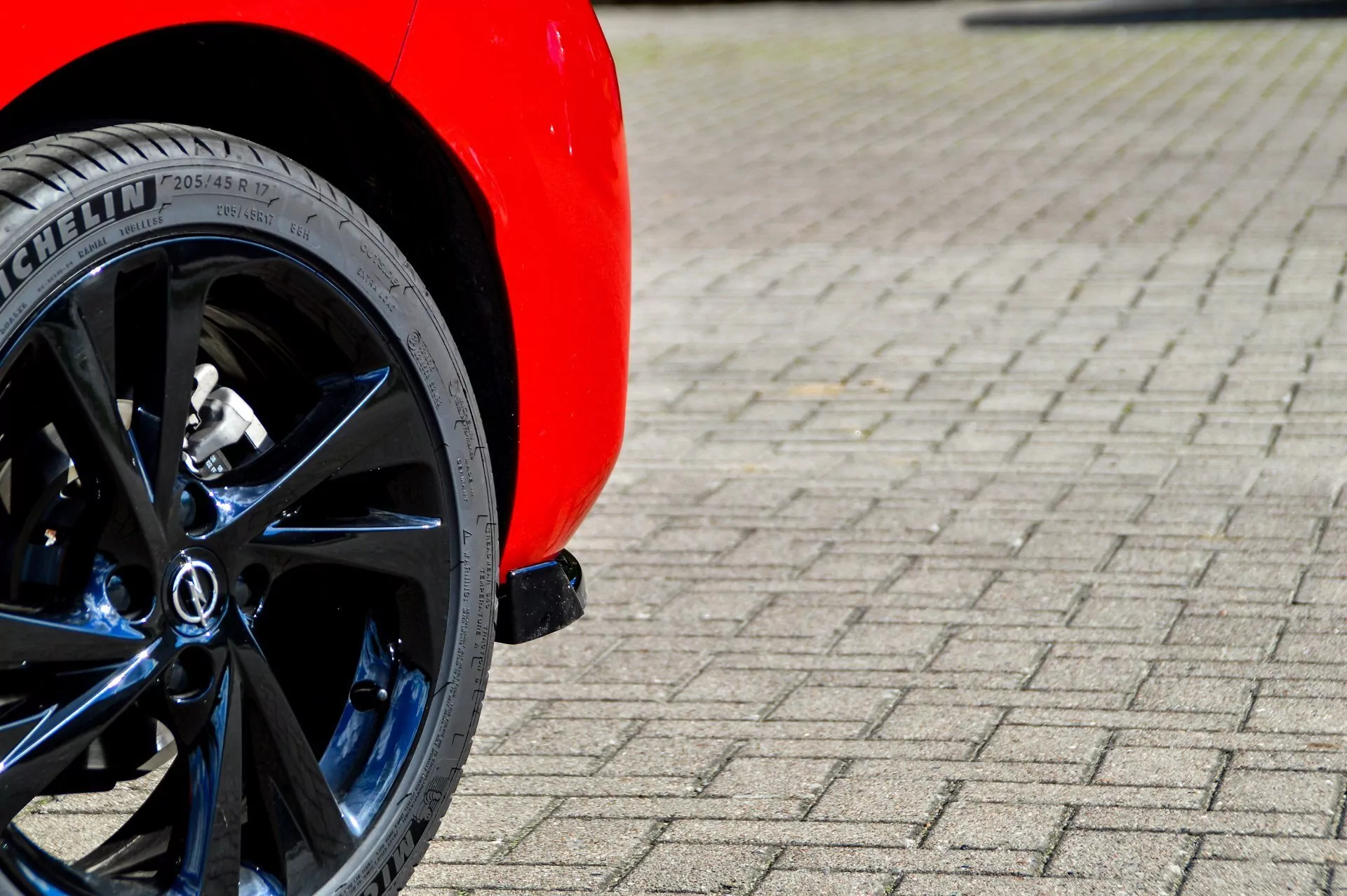 Heckansatz Seitenteile mit Wings aus ABS für Opel Corsa F