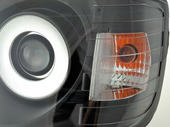 Scheinwerfer Set Mercedes E-Klasse Typ W124 Bj. 85-93 schwarz