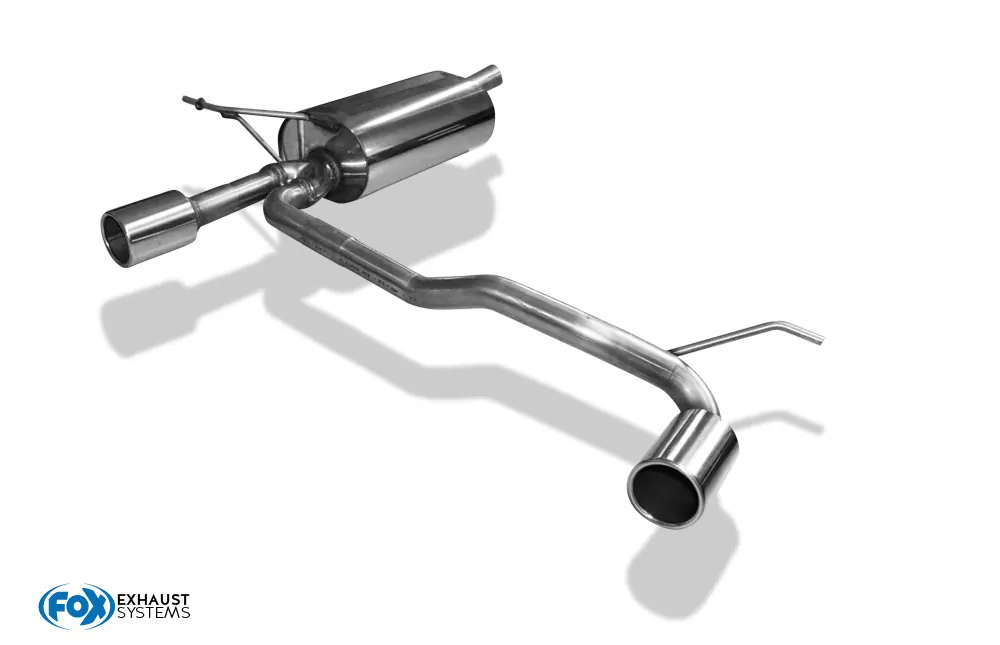 Dacia Duster 4x2 - Frontantrieb  Endschalldämpfer rechts/links - 1x90 Typ 12 rechts/links