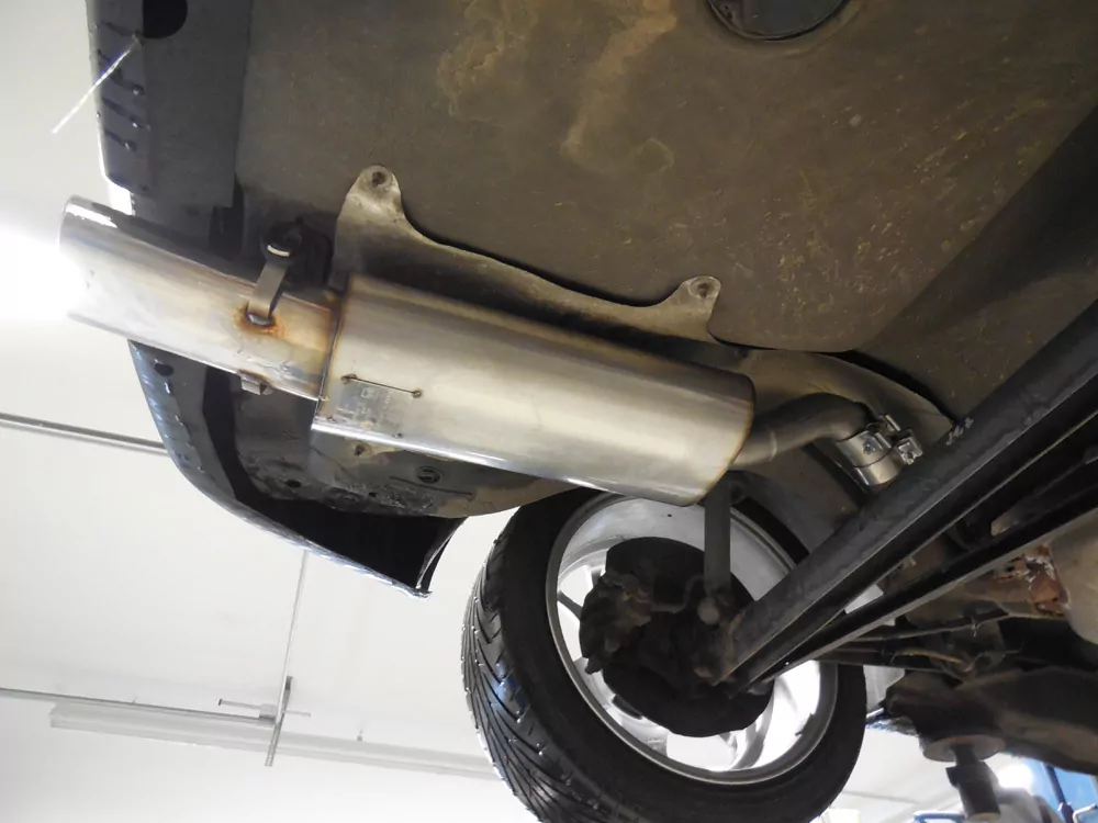 Audi 80/90 - Typ 89, B3 Limousine/ Coupe/ 80 B4 - Cabrio  Endschalldämpfer - 135x80 Typ 53