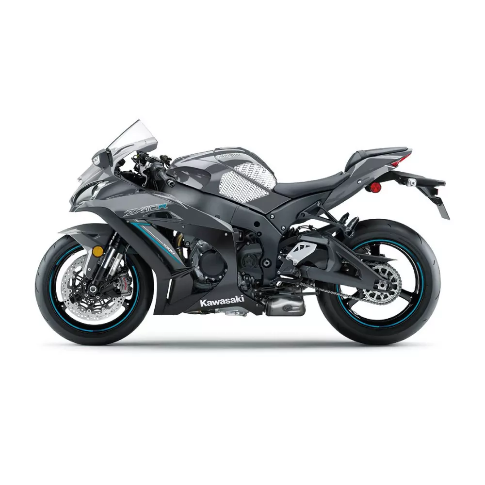 Stompgrip Traction Pad Icon für Kawasaki Ninja ZX-10R / RR 11-22 Klar