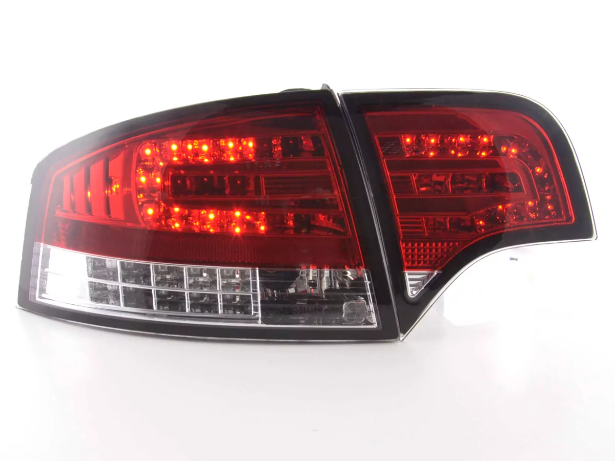 LED Rückleuchten Set Audi A4 Limousine Typ 8E Bj. 04-07 rot/klar