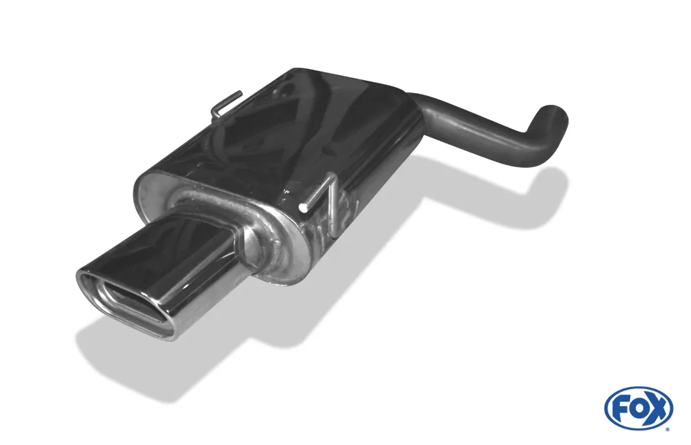 Audi 80 Typ B4 quattro  Endschalldämpfer - 135x80 Typ 53