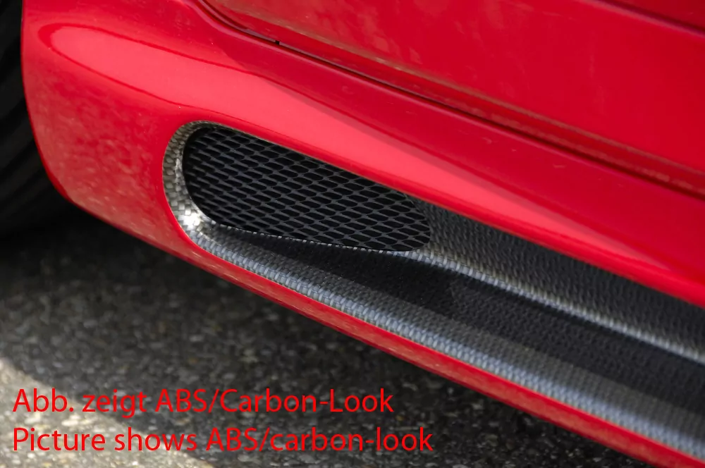 Rieger Seitenschweller rechts  matt schwarz für Audi A4 (8H) Cabrio 04.02-12.05 (bis Facelift)