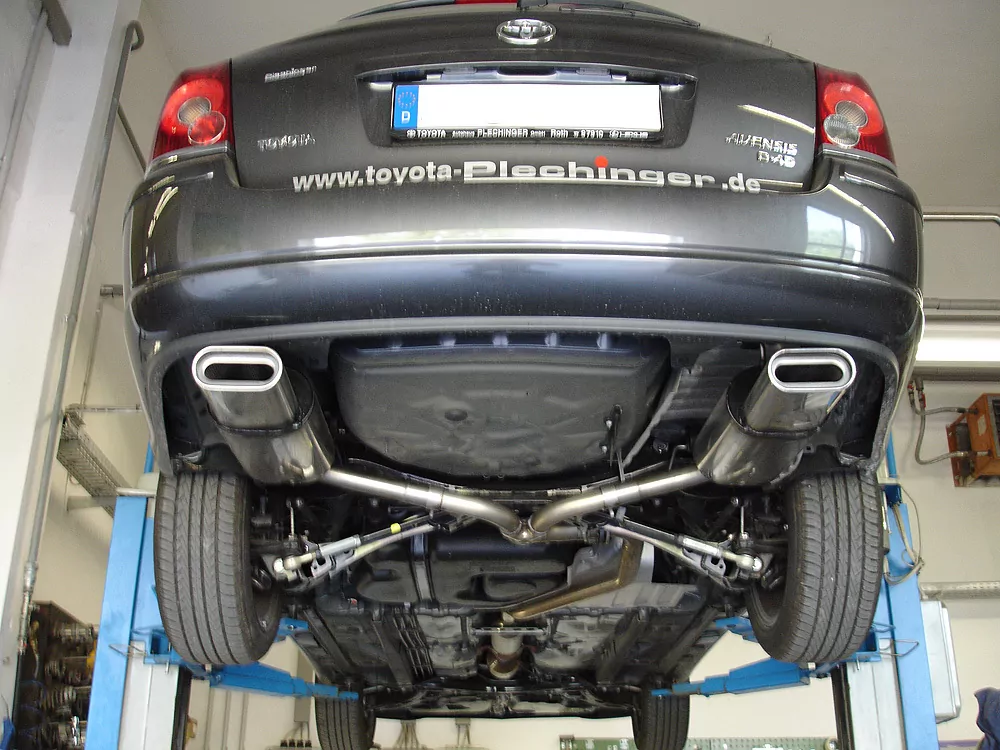 Toyota Avensis T25 Diesel - Combi  Endschalldämpfer rechts/links - 160x80 Typ 53 rechts/links