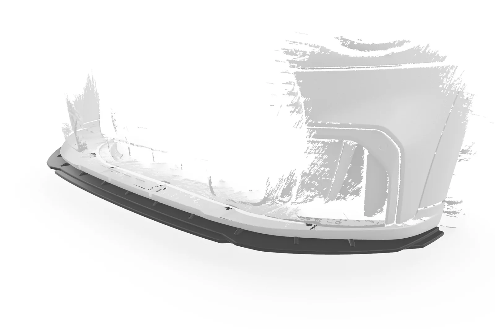 Cup-Spoilerlippe mit ABE für Mini F55/F56/F57 JCW/JCW-Trim CSL746
