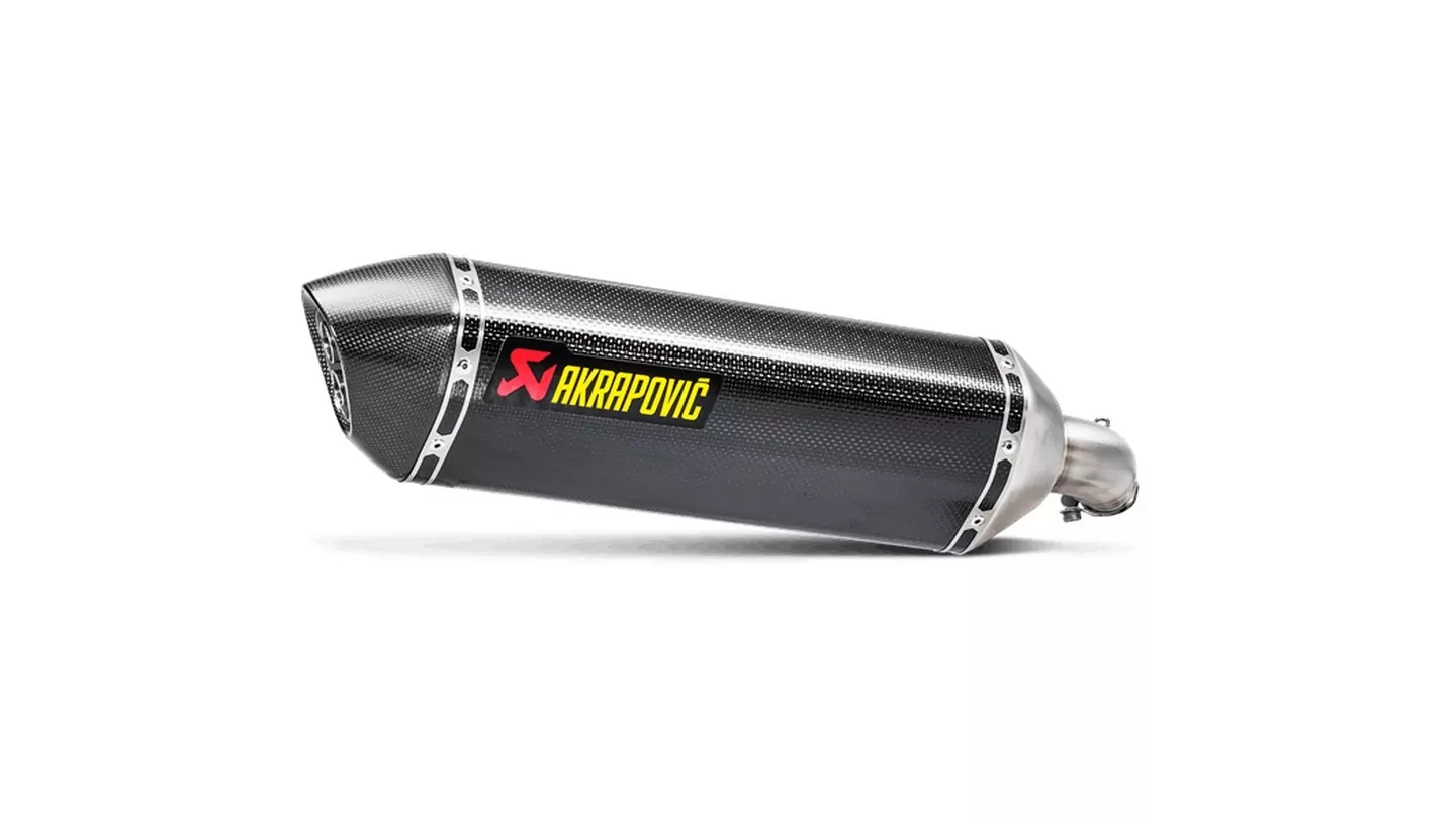 Akrapovic Slip-On Line (Carbon) Auspuff für Suzuki SV 650 Modelljahr 2016-2021