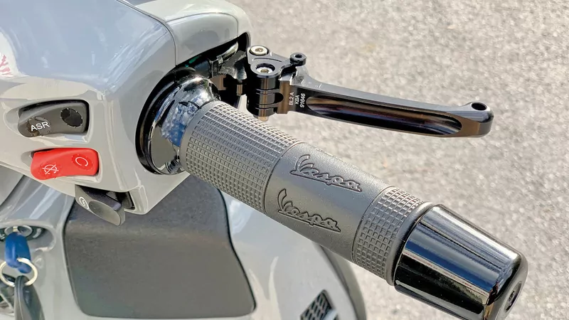 LSL Hebel-Set VESPA GTS 08-, schwarz