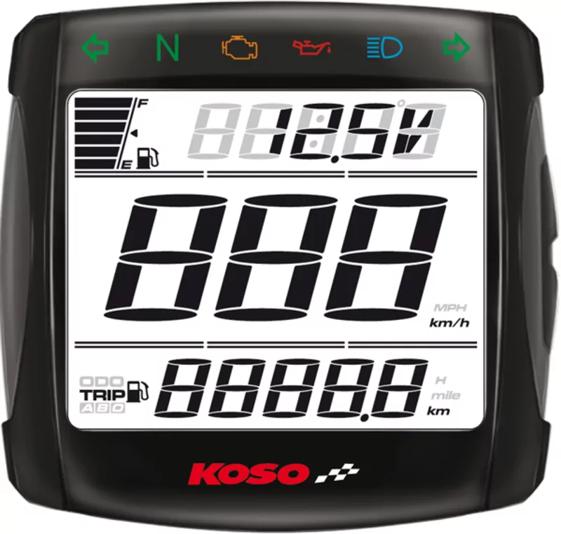 KOSO Digitaler Multifunktionszähler XR-S 01 universal