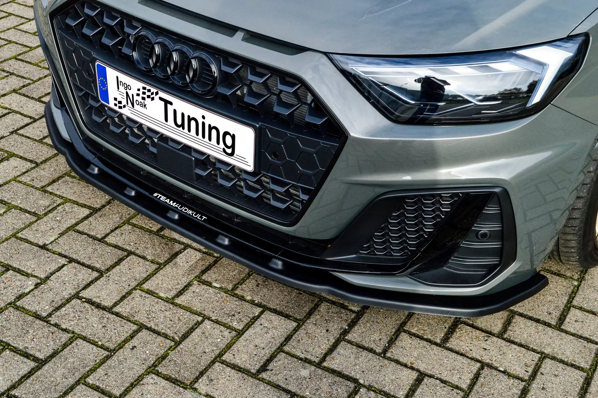 Cup Frontspoilerlippe für Audi A1 GB Sportback S-Line ab Bj.2018-