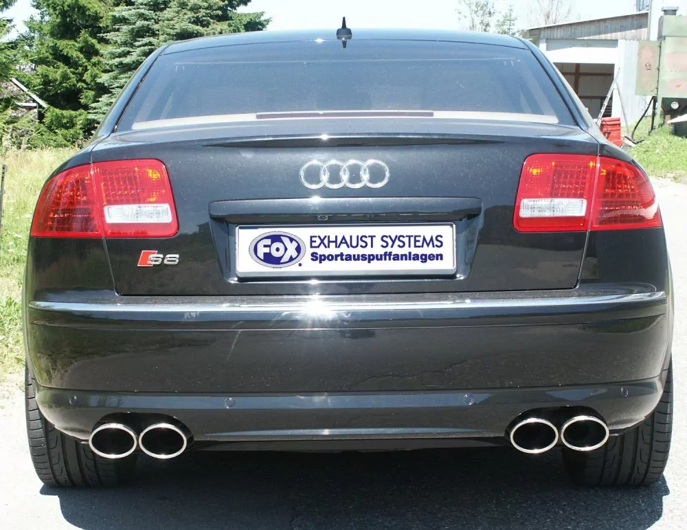 Audi S8 - 4E  Endschalldämpfer rechts/links - 2x115x85 Typ 32 rechts/links