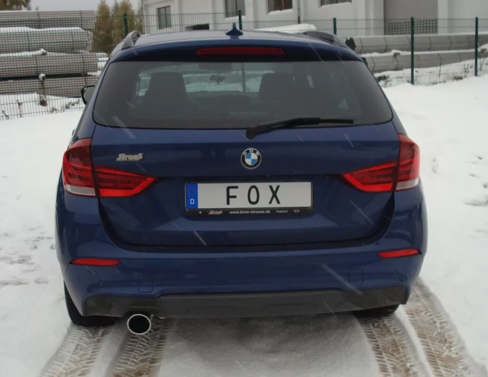 BMW X1 - X84 Diesel  Endschalldämpfer - 1x100 Typ 16