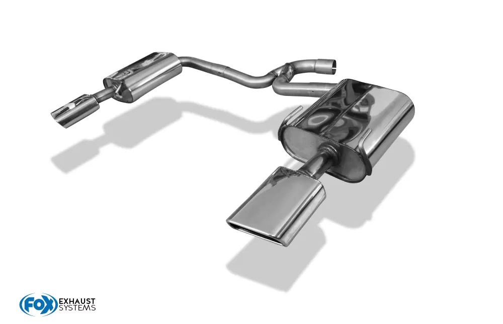 Skoda Superb 3T 4x4 3,6l  Endschalldämpfer rechts/links - 145x65 Typ 59 rechts/links