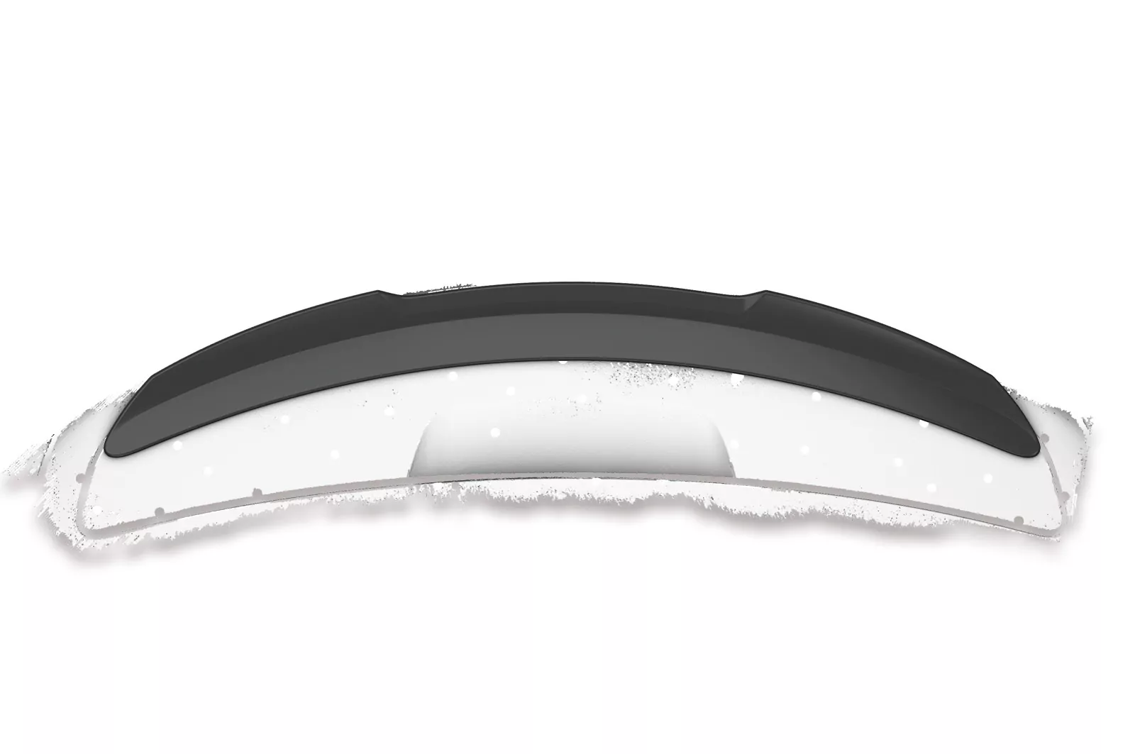 Heckflügel für Mercedes Benz SLS AMG (C197/R197) HF746-M Carbon Look Matt