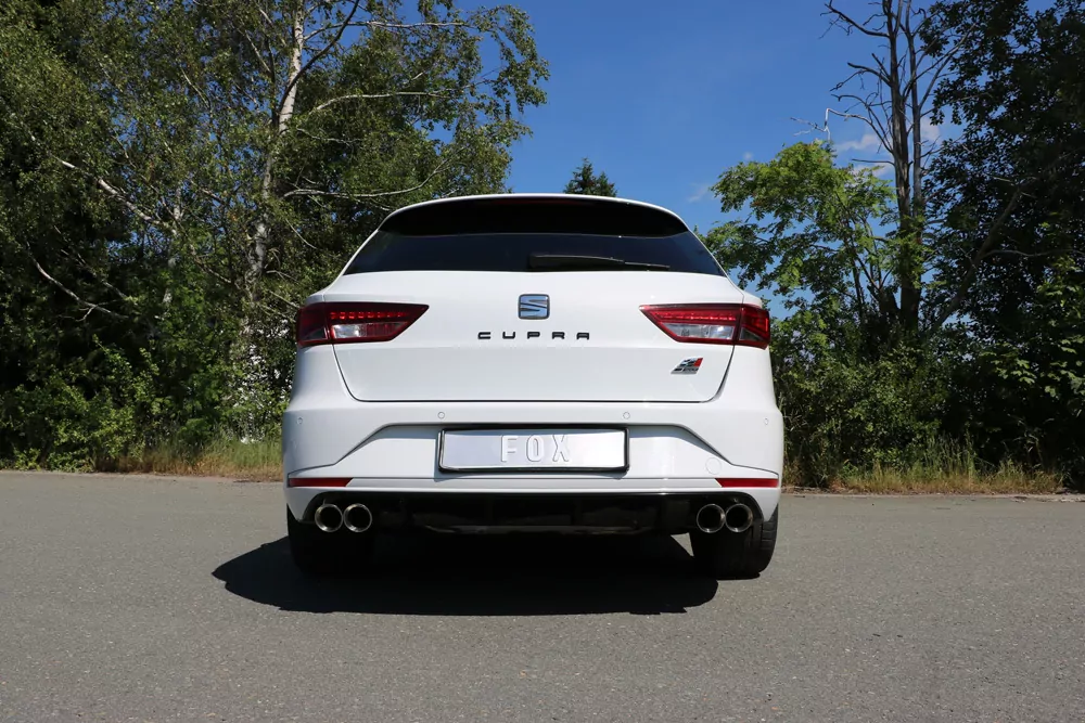 Seat Leon 5F ST - Cupra 300  Endschalldämpfer rechts/links - 2x80 Typ 25 rechts/links
