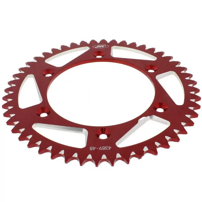 Kettenrad | ALU | 48Z |  520 | ROT Innen Ø 136 Lochkreis 160