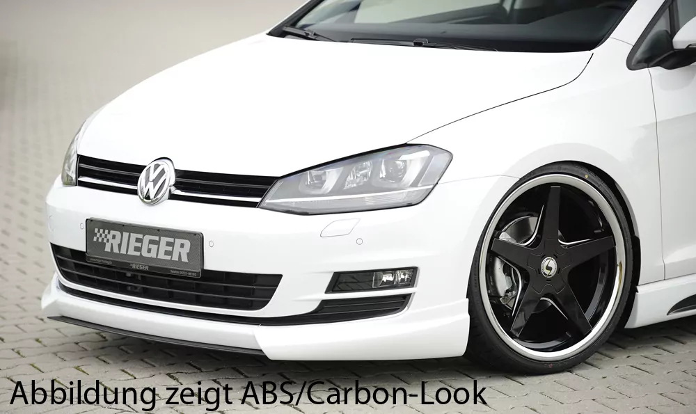Rieger Spoilerschwert für VW Golf 7 | 5-tür. 10.12-12.16 (bis Facelift) für Spoilerlippe 59550 / 59551