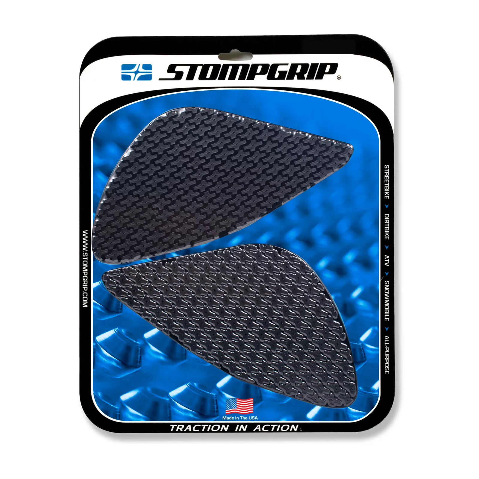 Stompgrip Traction Pad Icon für Yamaha MT-09 21-22 Schwarz