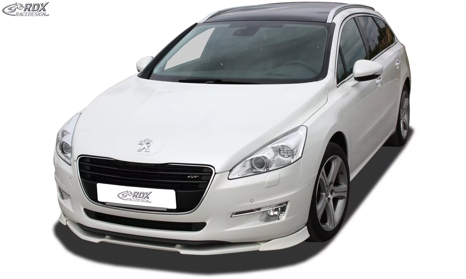 RDX Frontspoiler VARIO-X für PEUGEOT 508 (8) 2010-2014 Frontlippe Front Ansatz Vorne Spoilerlippe