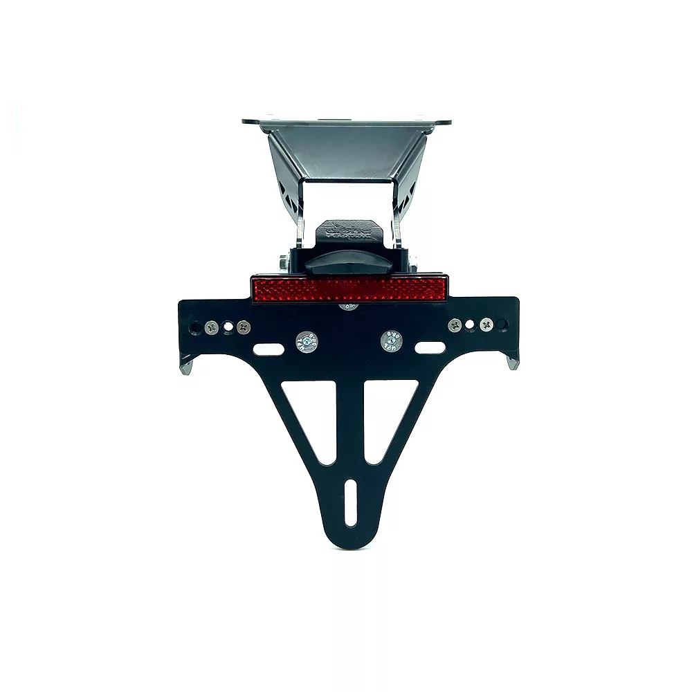 alpha Technik Kennzeichenhalter für Yamaha YZF-R3 / YZF-R3A / MT-03 / MTN320-A Modelljahr 2015-