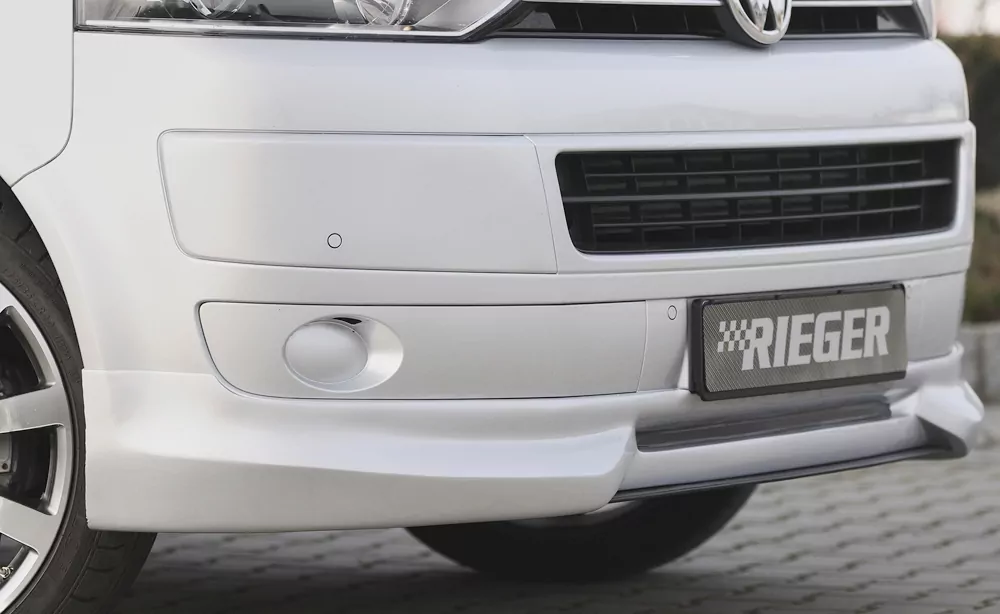 Rieger Spoilerschwert für VW T5 Bus |  09.09- (ab Facelift) für Spoilerlippe 59255