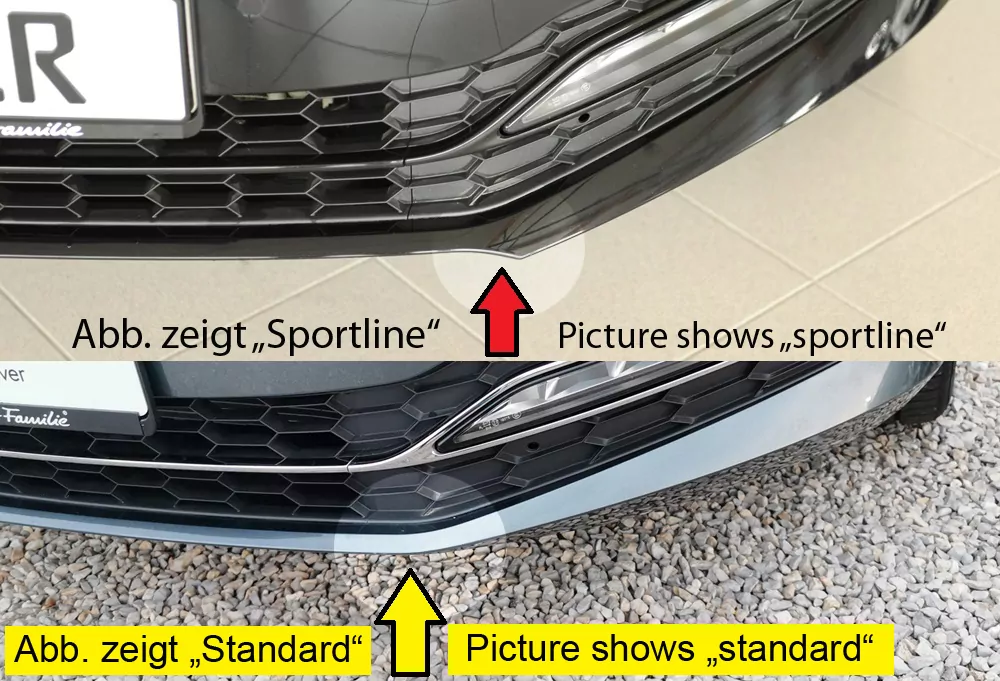 Rieger Spoilerschwert glanz schwarz für Skoda Superb III (3T/3V) Combi 08.19- (ab Facelift 2)