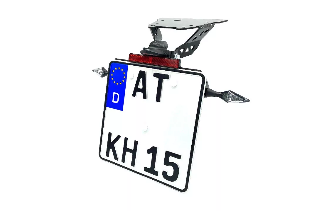 Kennzeichenhalter für Honda NC700S und NC750S ab Modelljahr 2012