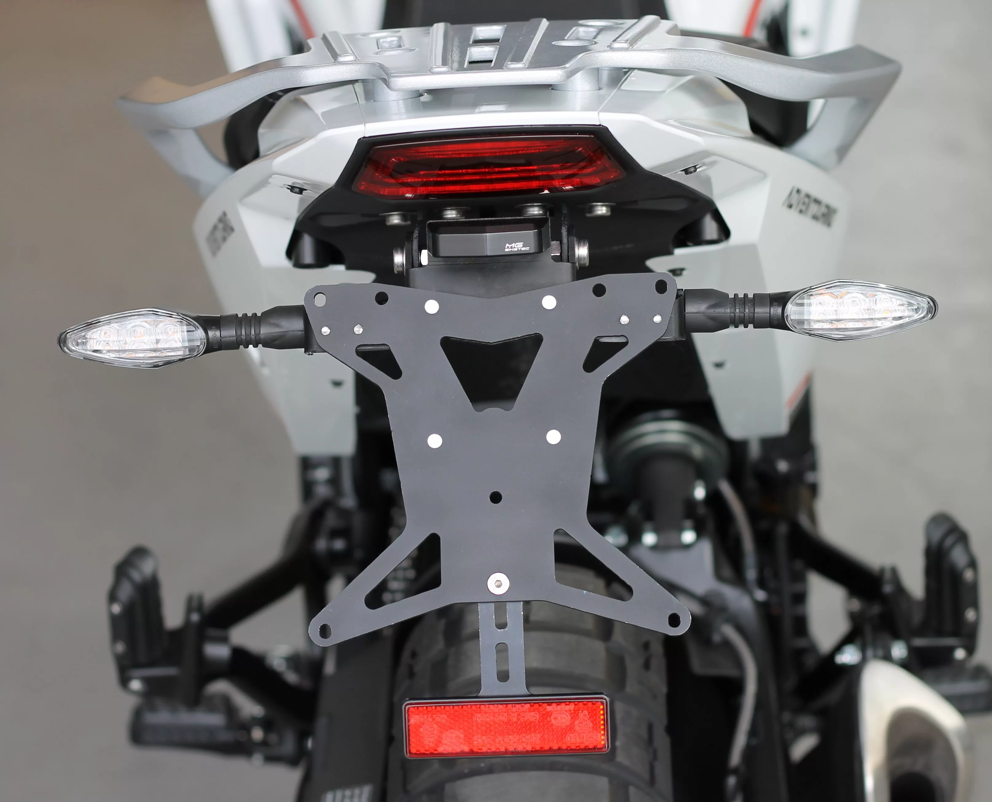 MG Biketec Kennzeichenhalter für Moto Morini 649 X - Cape ab 2021