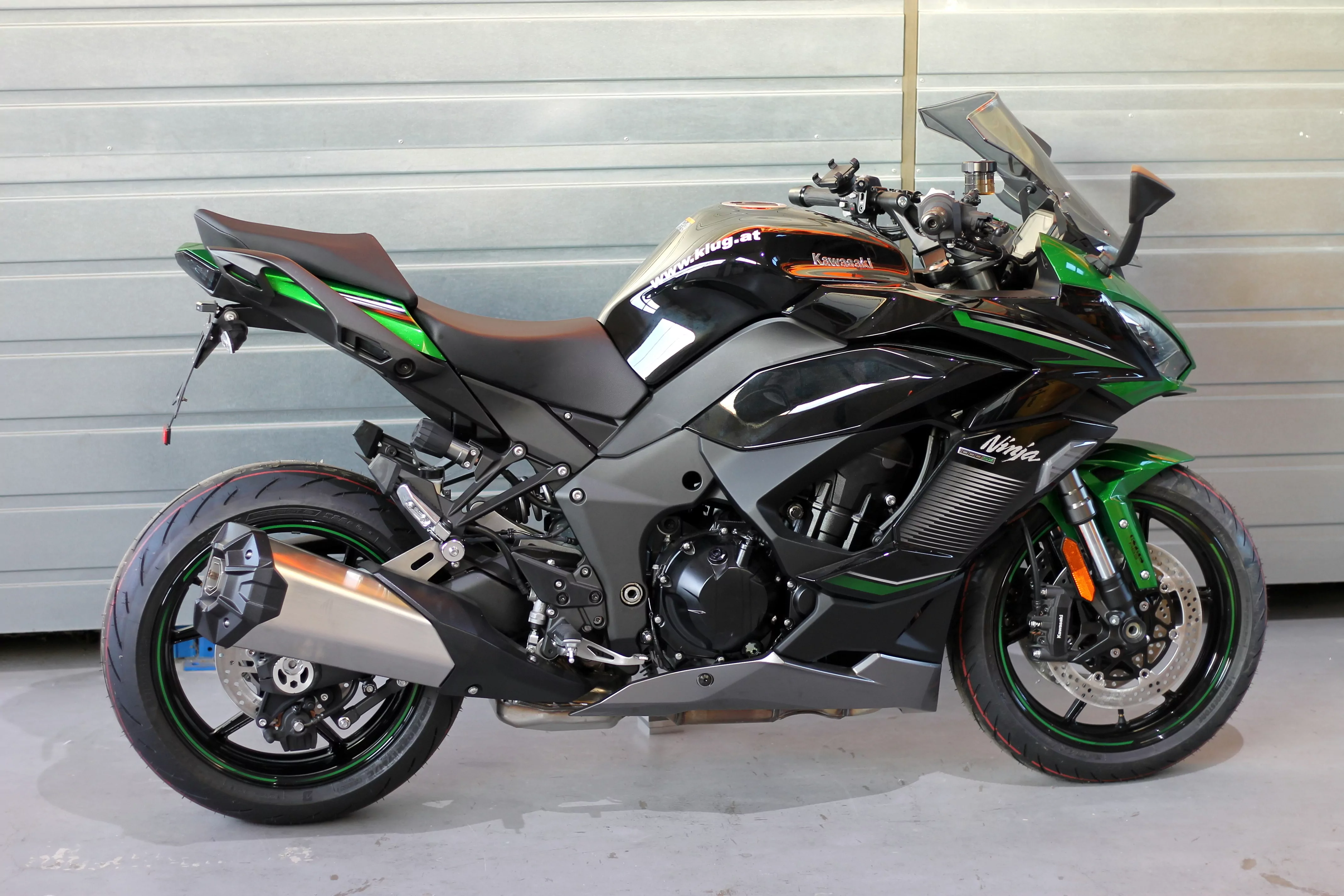 MG Biketec Kennzeichenhalter für Kawasaki Ninja 1000 SX ab 2020