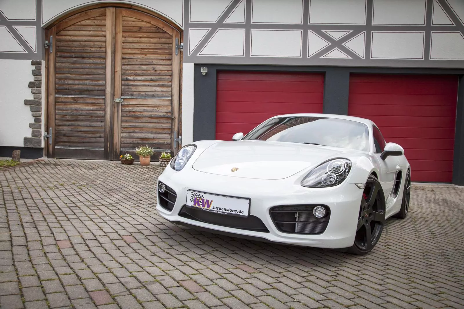 KW Gewindefahrwerk V4 Clubsport inkl. Stützlager PORSCHE CAYMAN (981) 03/2013-