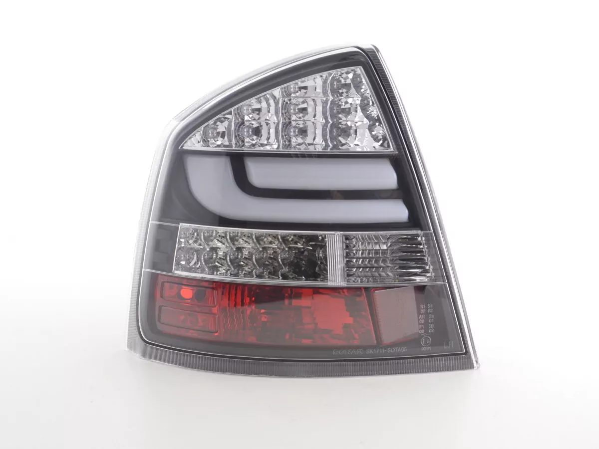 LED Rückleuchten Set Skoda Octavia 1Z Limo Bj. 05-12 schwarz