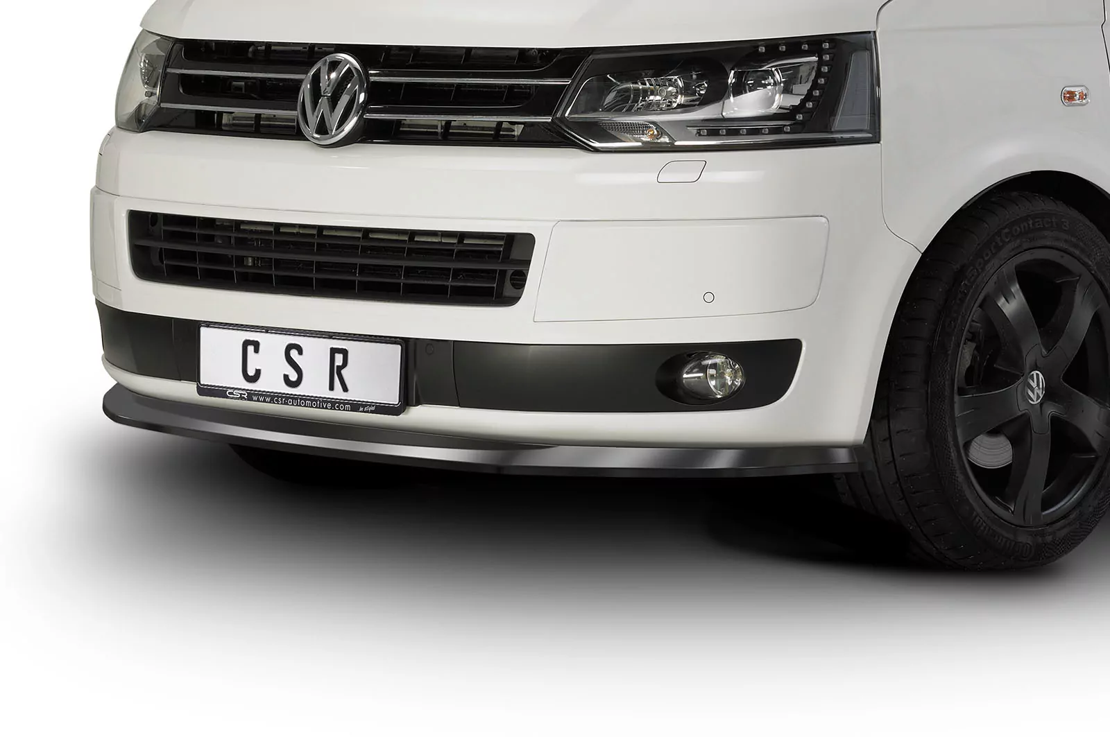 Cup-Spoilerlippe mit ABE für VW T5 CSL465-M Carbon Look (matt)