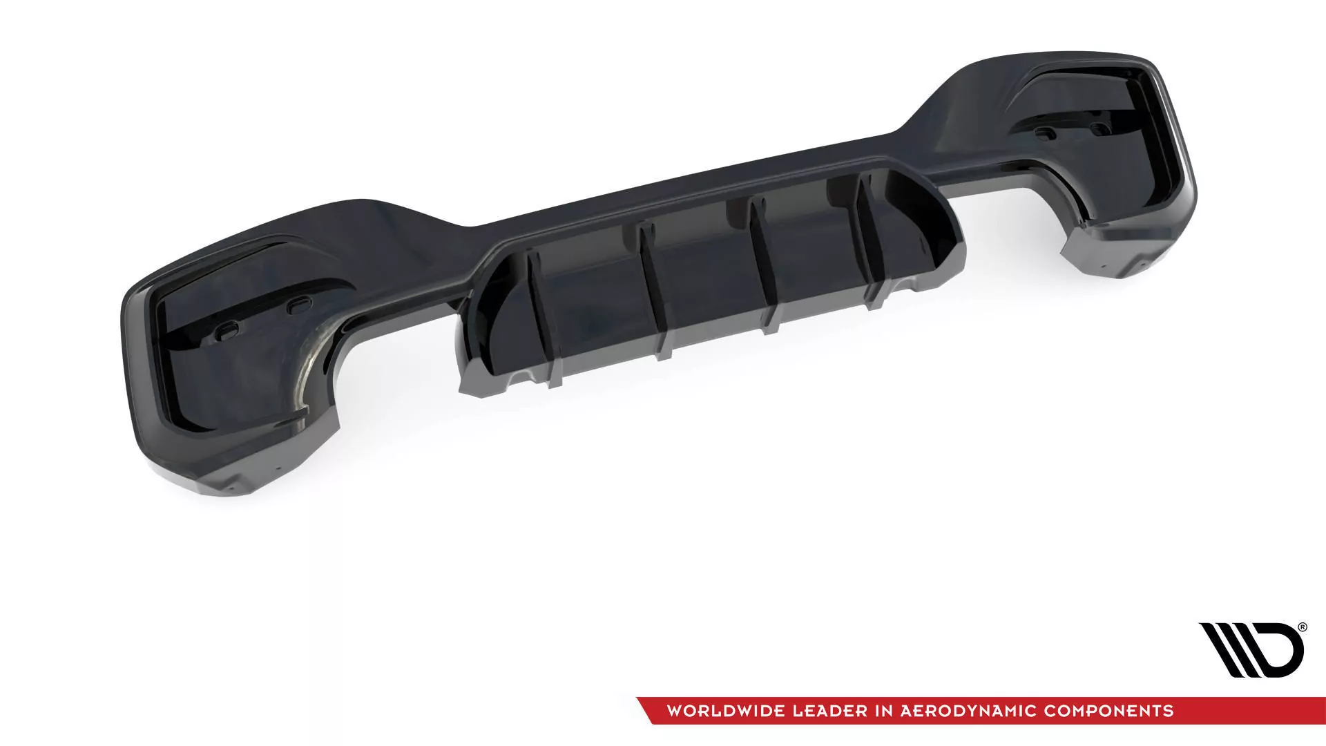 Diffusor Heck Ansatz Passend Für Passend Für Bmw 1er F20/ F21 FL M-Power Schwarz Hochglanz Schwarz Hochglanz