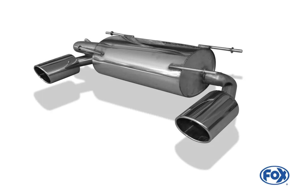 Subaru BRZ/ Toyota GT86  Endschalldämpfer quer Ausgang rechts/links - 129x106 Typ 32 rechts/links