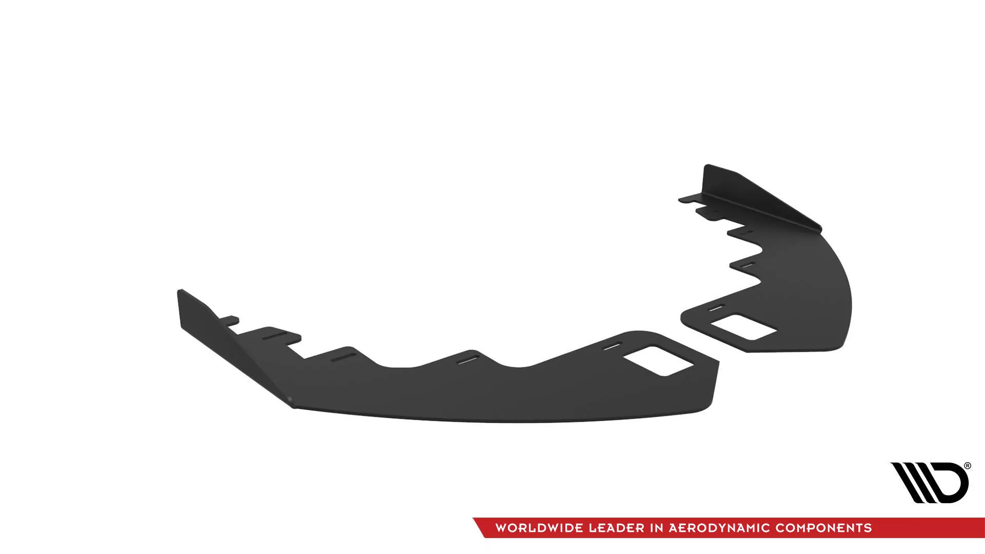 Front Stoßstange Flaps Für Kia Proceed GT Mk3 Facelift / Ceed GT / GT - Line Mk1 Facelift  Schwarz Hochglanz