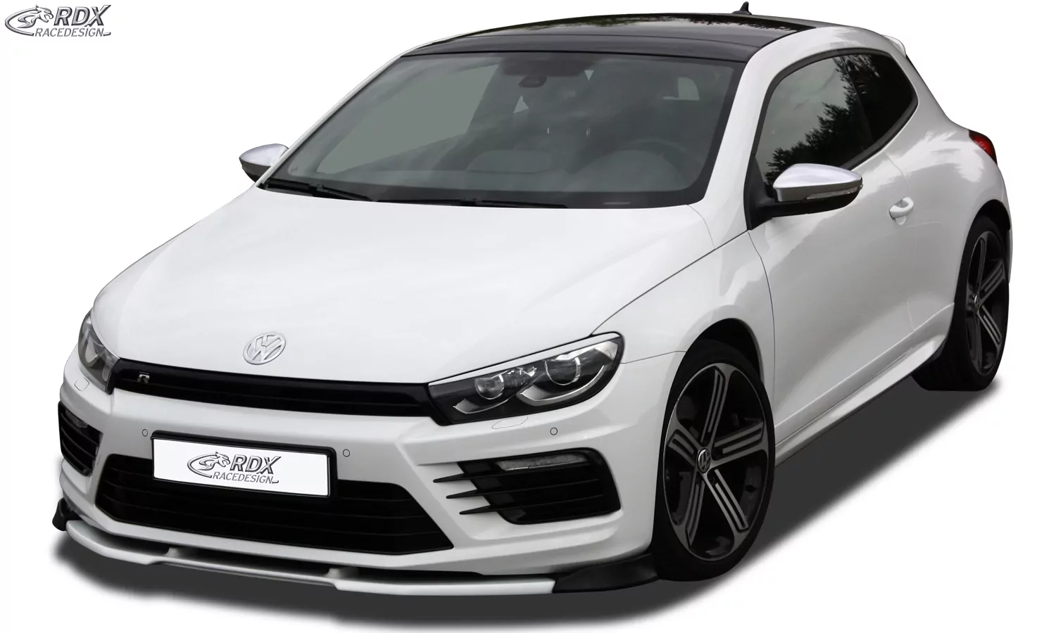 RDX Frontspoiler VARIO-X für VW Scirocco 3 R (2014+) Frontlippe Front Ansatz Vorne Spoilerlippe