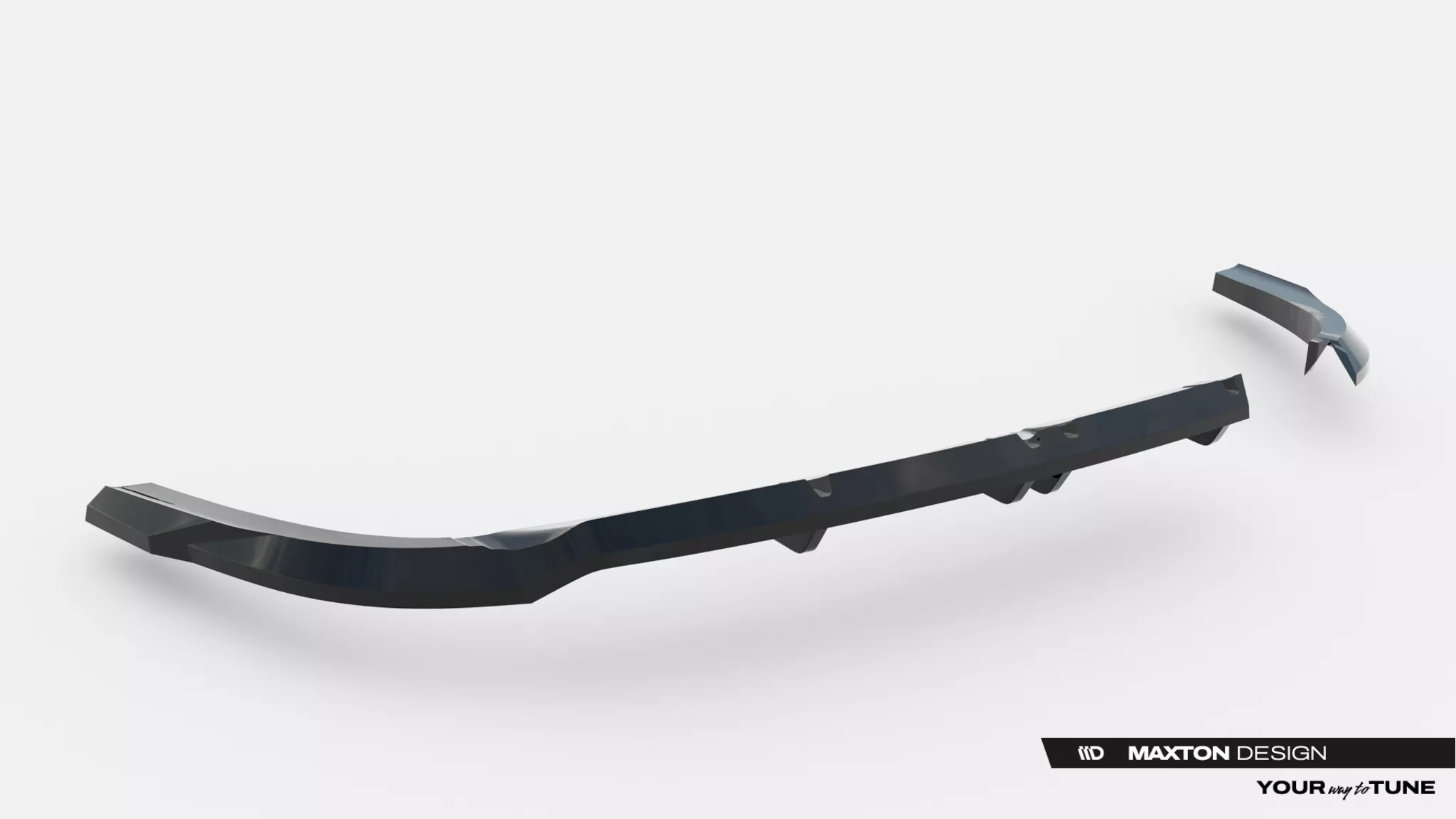 Mittlerer Cup Diffusor DTM Look Heck Ansatz Für Hyundai Tucson N-Line Mk4 Facelift 