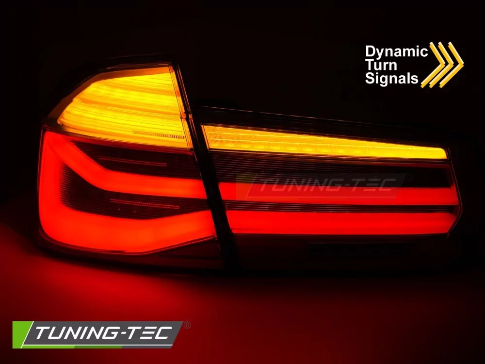 Led Bar Seq Tail Lights Red Fits Bmw F30 11-18