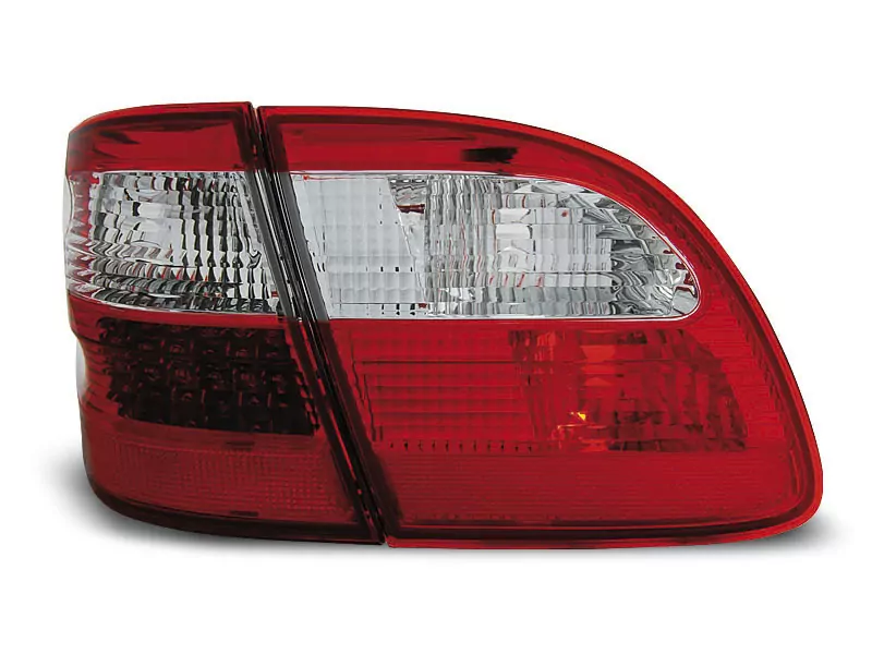 Led Tail Lights Red White Fits Mercedes W211 Wagon E-klasa 02-06