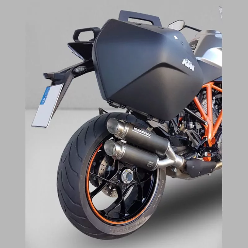 Bodis GPX 2 schwarz Endschalldämpfer KTM Super Duke 1290 GT 2016-2022