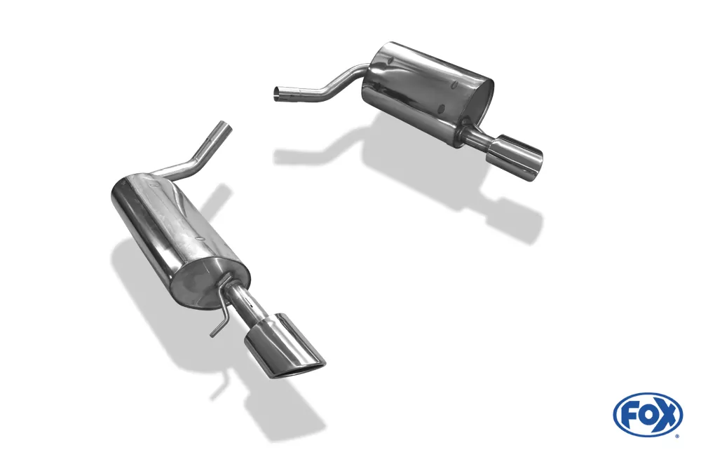 Jaguar S-Type Typ CCX  Endschalldämpfer rechts/links - 115x85 Typ 38 rechts/links