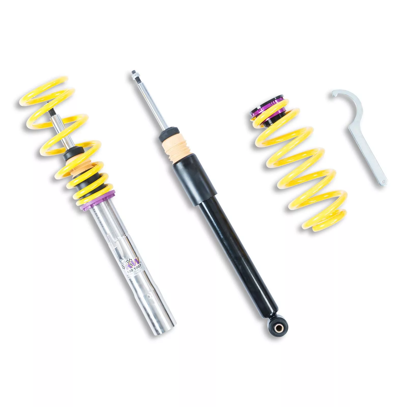 KW Gewindefahrwerk V1 inox VW TIGUAN II (AD1, 5N) Allrad 01/2016-